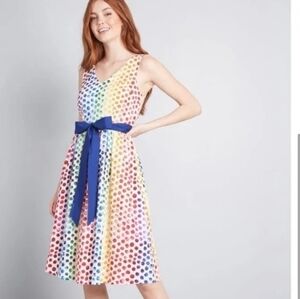 Modcloth  Rainbow Dress